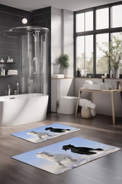 Mijölnir Juego de alfombrillas de baño CT-5119 de 2 piezas
